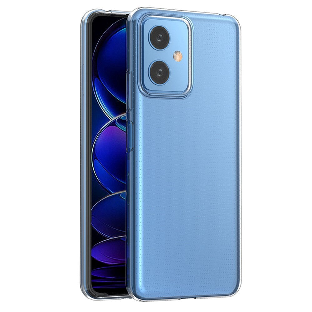 Xiaomi Redmi Note 12 (5G) / Poco X5 (5G) Flexibelt Plast Skal - Genomskinlig