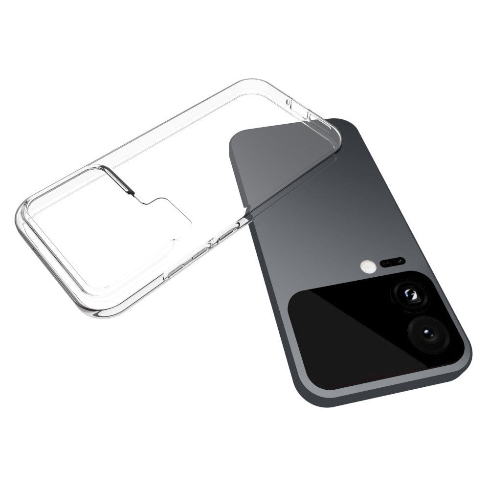 Xiaomi 17 Pro EIDERWOOD Flexibel Plast Skal - Transparent