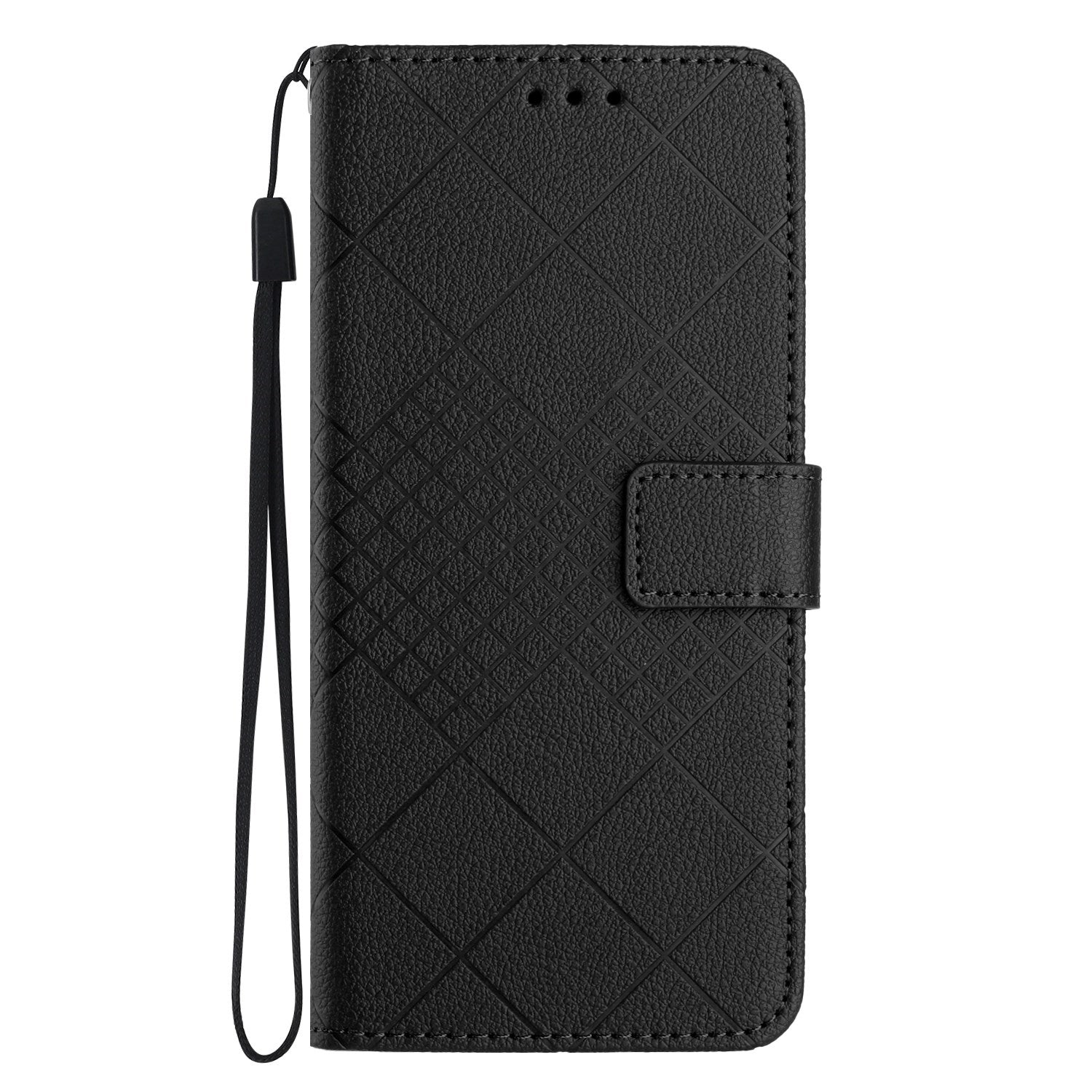 Honor Magic8 Lite EIDERWOOD Konstläder Fodral m. Rem – Svart
