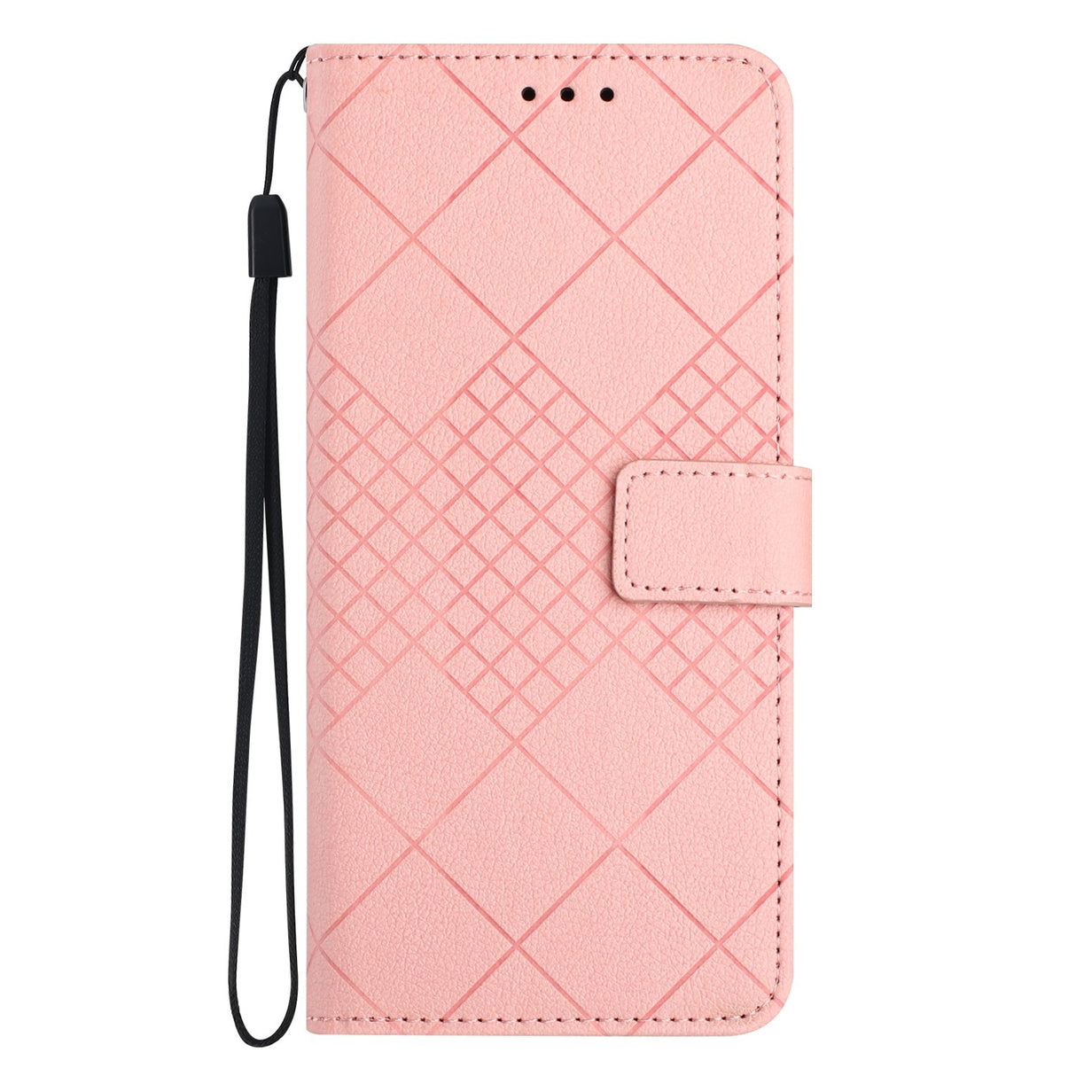 Honor Magic8 Lite EIDERWOOD Konstläder Fodral m. Rem – Rosa