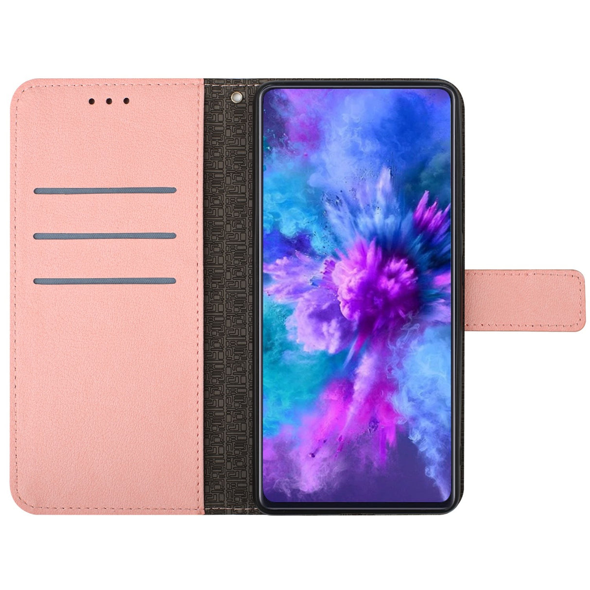 Honor Magic8 Lite EIDERWOOD Konstläder Fodral m. Rem – Rosa