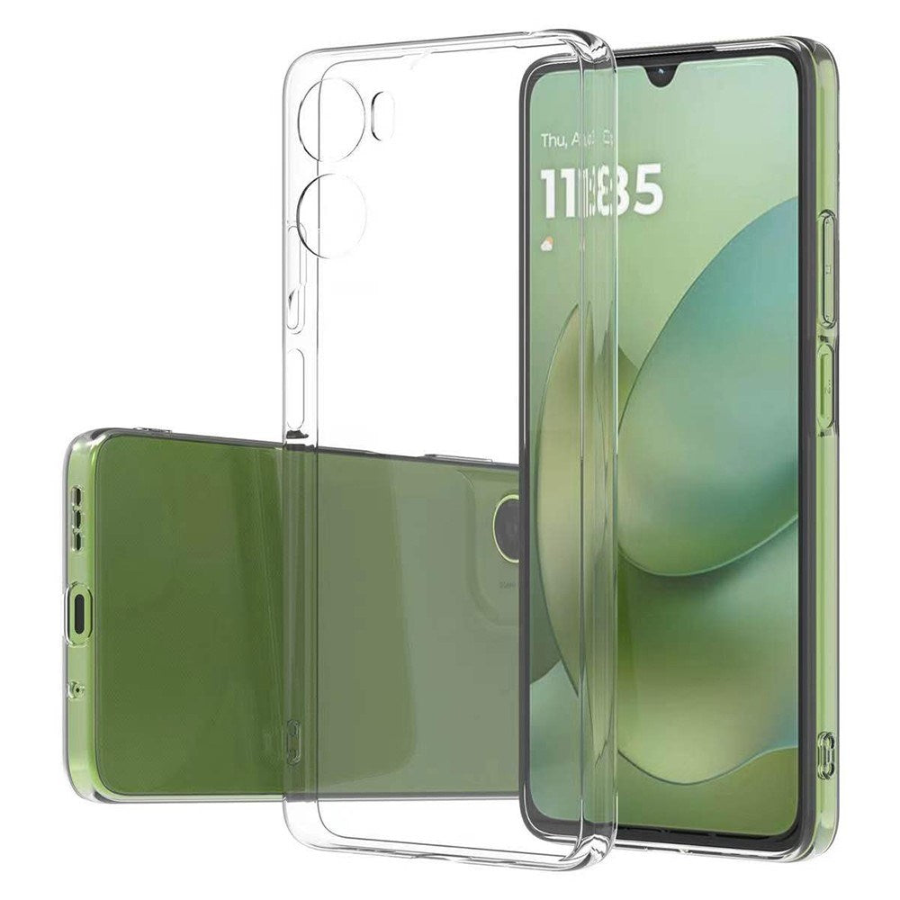 Motorola Moto G06 EIDERWOOD Slim Plast Skal - Genomskinlig