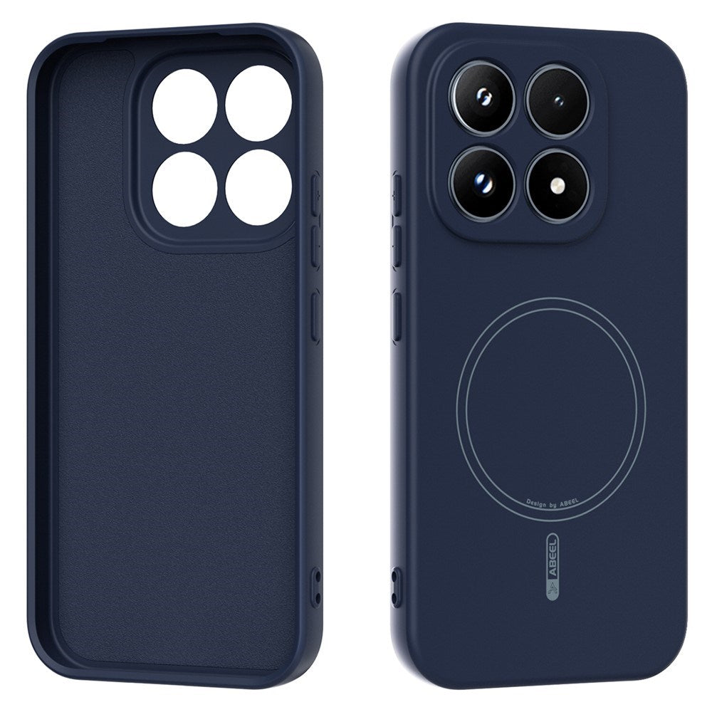 Xiaomi 17 Silikon Skal - MagSafe Kompatibel - Mörkblå