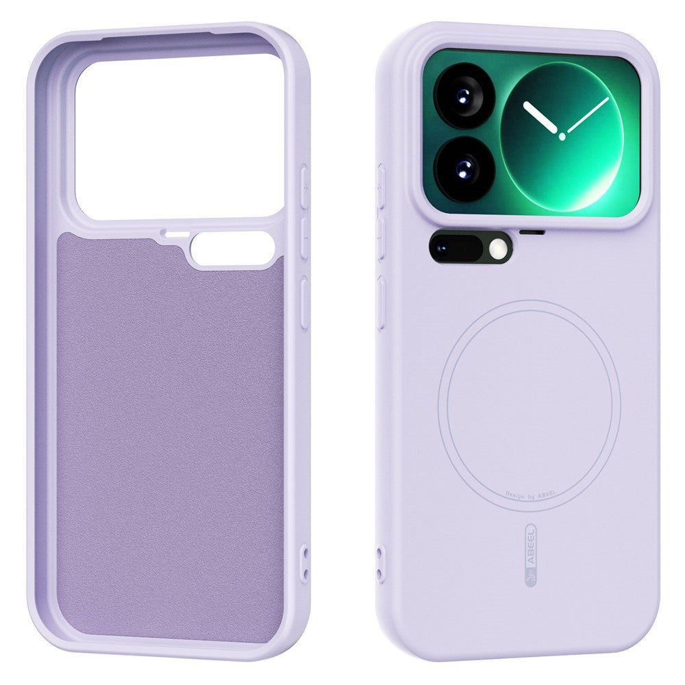 Xiaomi 17 Pro Silikon Skal - MagSafe Kompatibel - Lila