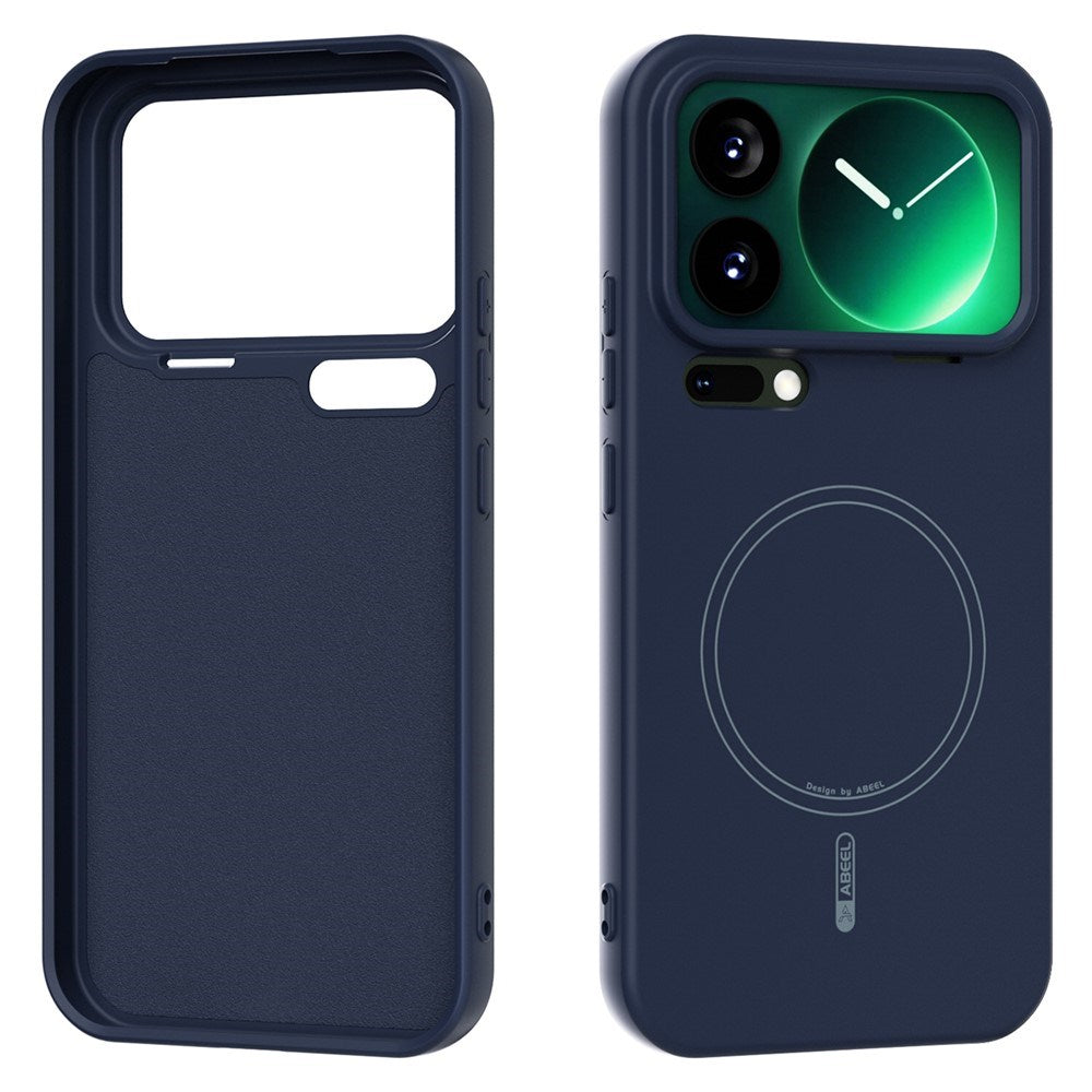 Xiaomi 17 Pro Max Silikon Skal - MagSafe Kompatibel - Mörkblå