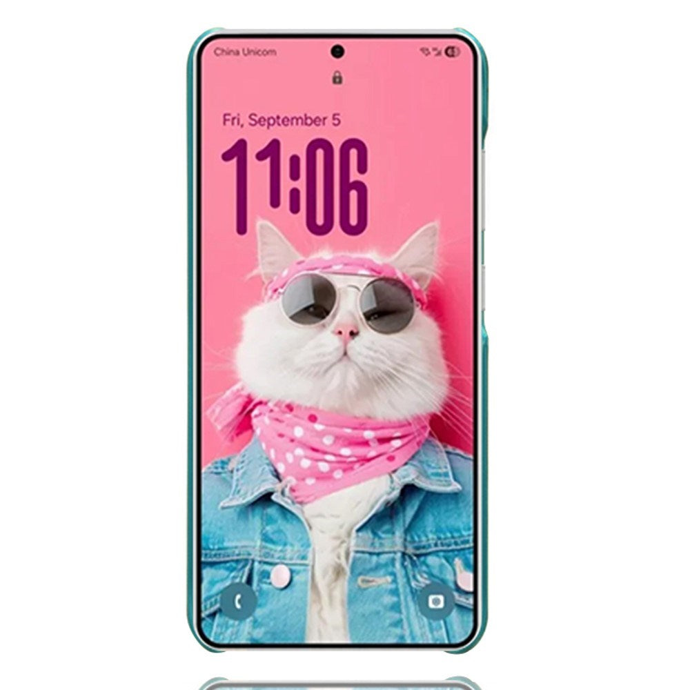 Samsung Galaxy S26 / S26 Pro EIDERWOOD Konstläder Skal m. Korthållare - Grön