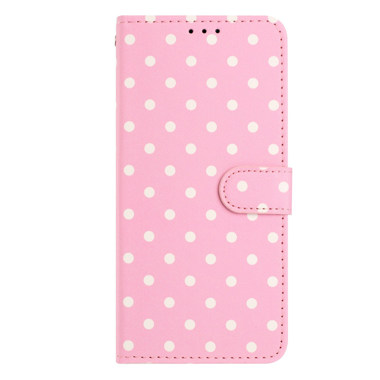 EIDERWOOD Xiaomi 17 Pro Max Konstläder Flip Skal m. Polka Design - Rosa