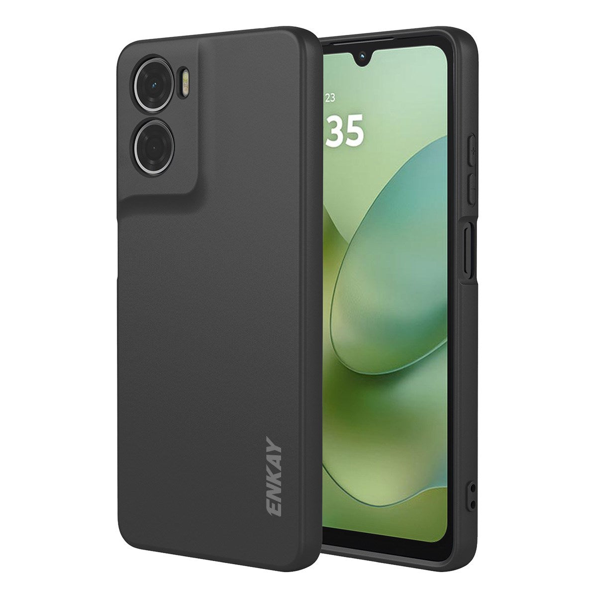 Motorola Moto G06 / G06 Power ENKAY Silikon Skal - Svart