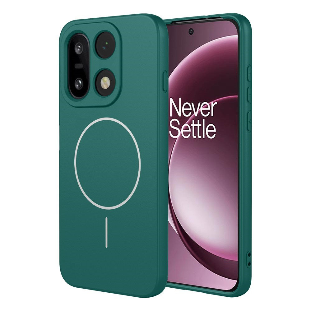 EIDERWOOD OnePlus 15 Flexibelt Plast Skal - MagSafe Kompatibel - Grön