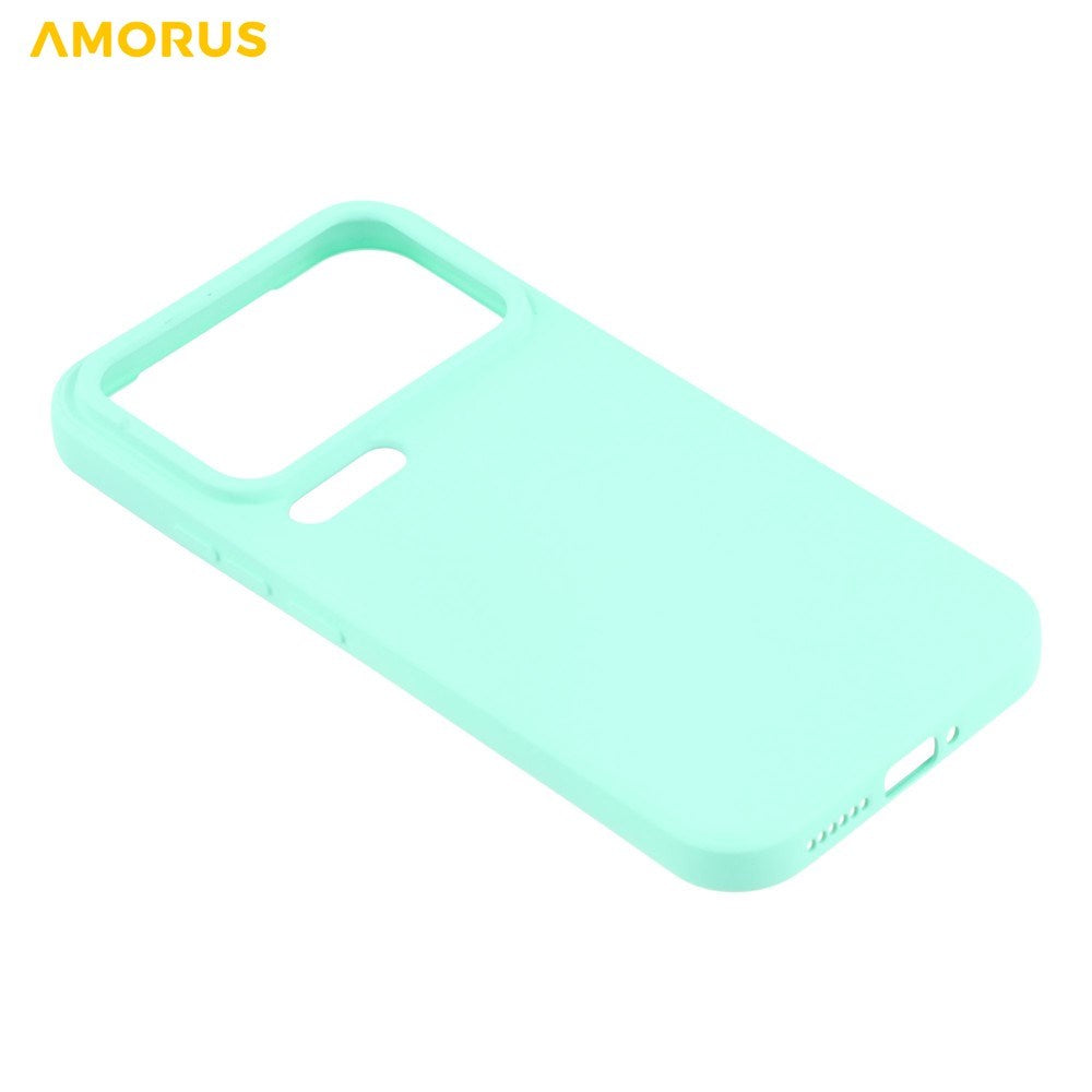 Xiaomi 17 Pro Amorus Flexibelt Plast Skal - Turkos