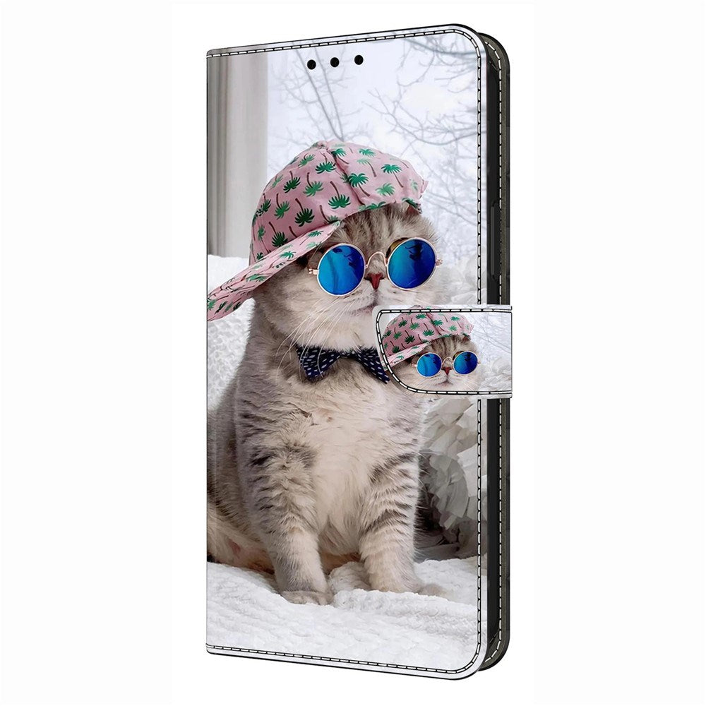 Samsung Galaxy S26 Ultra EIDERWOOD Konstläder Fodral m. Tryck - Katt