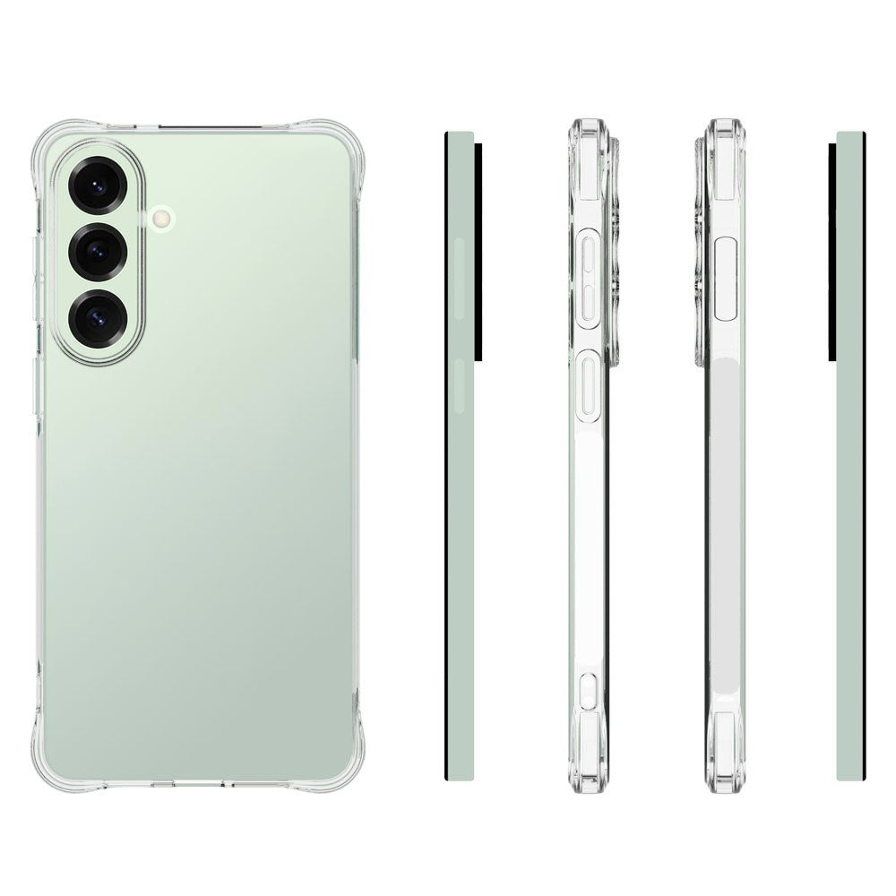 Samsung Galaxy S26+ (Plus) EIDERWOOD Flexibelt Plast Skal med Stötdämpande Hörn - Genomskinlig