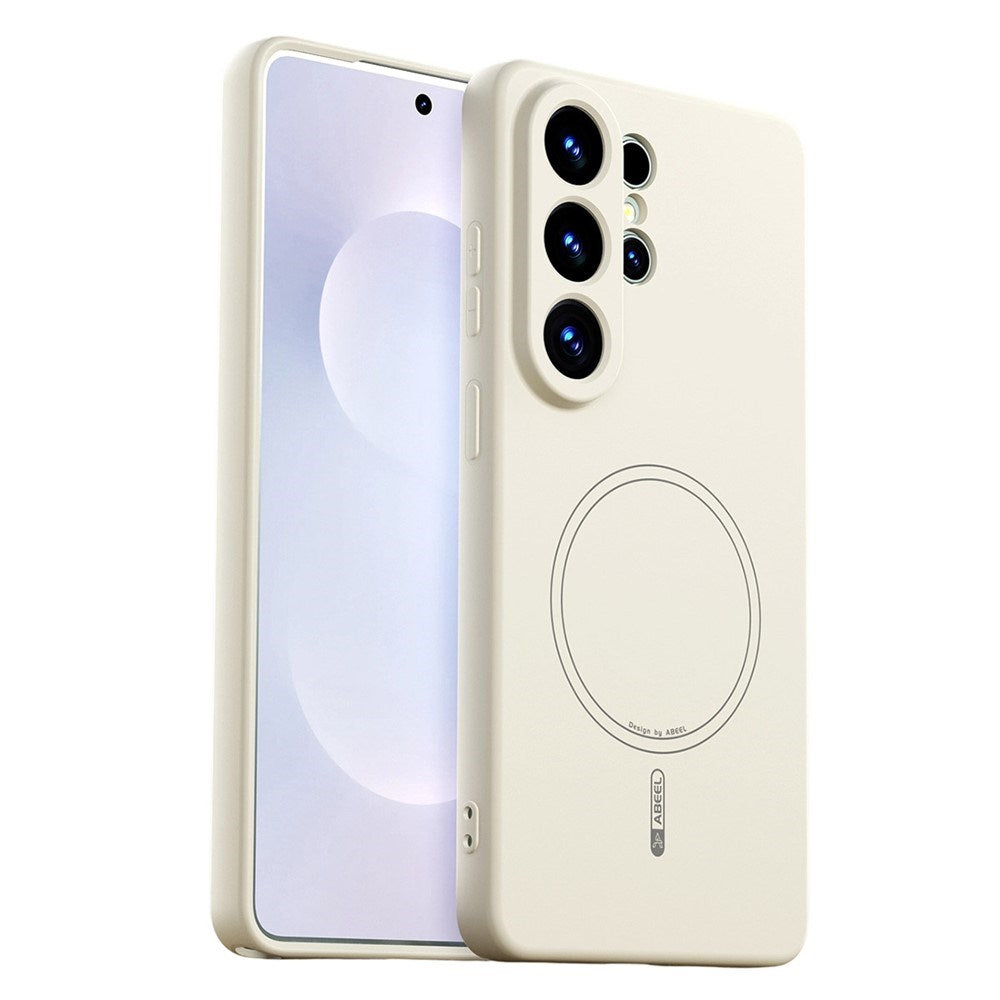 Samsung Galaxy S26 Ultra Silikon Skal - MagSafe Kompatibel - Beige