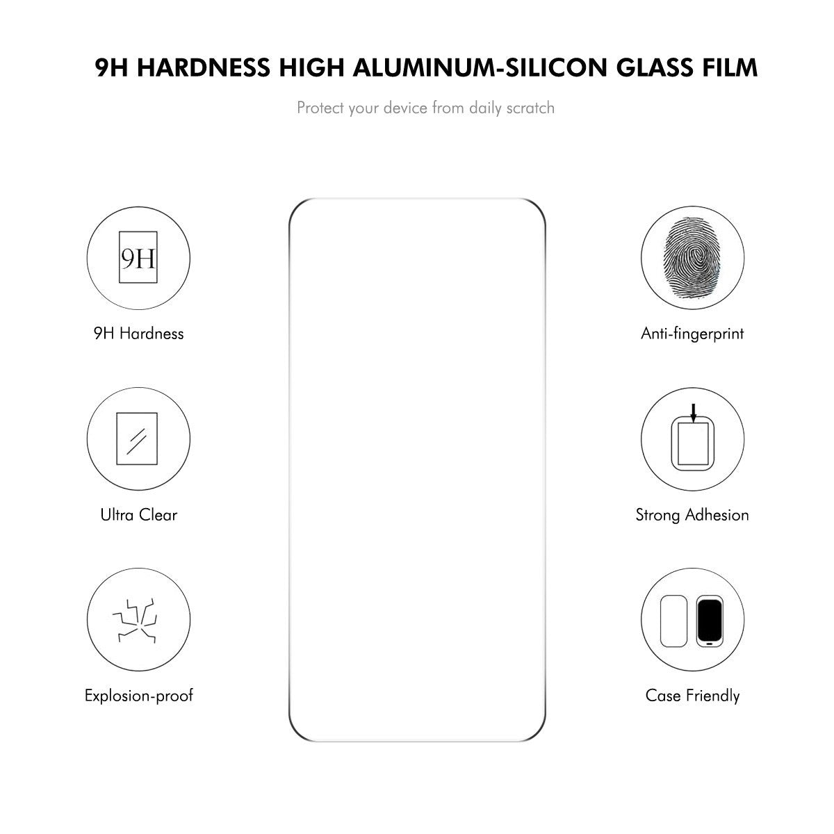 Motorola Edge 70 EIDERWOOD Konstläder Fodral med Skärmskyddsglas & Korthållare - Svart