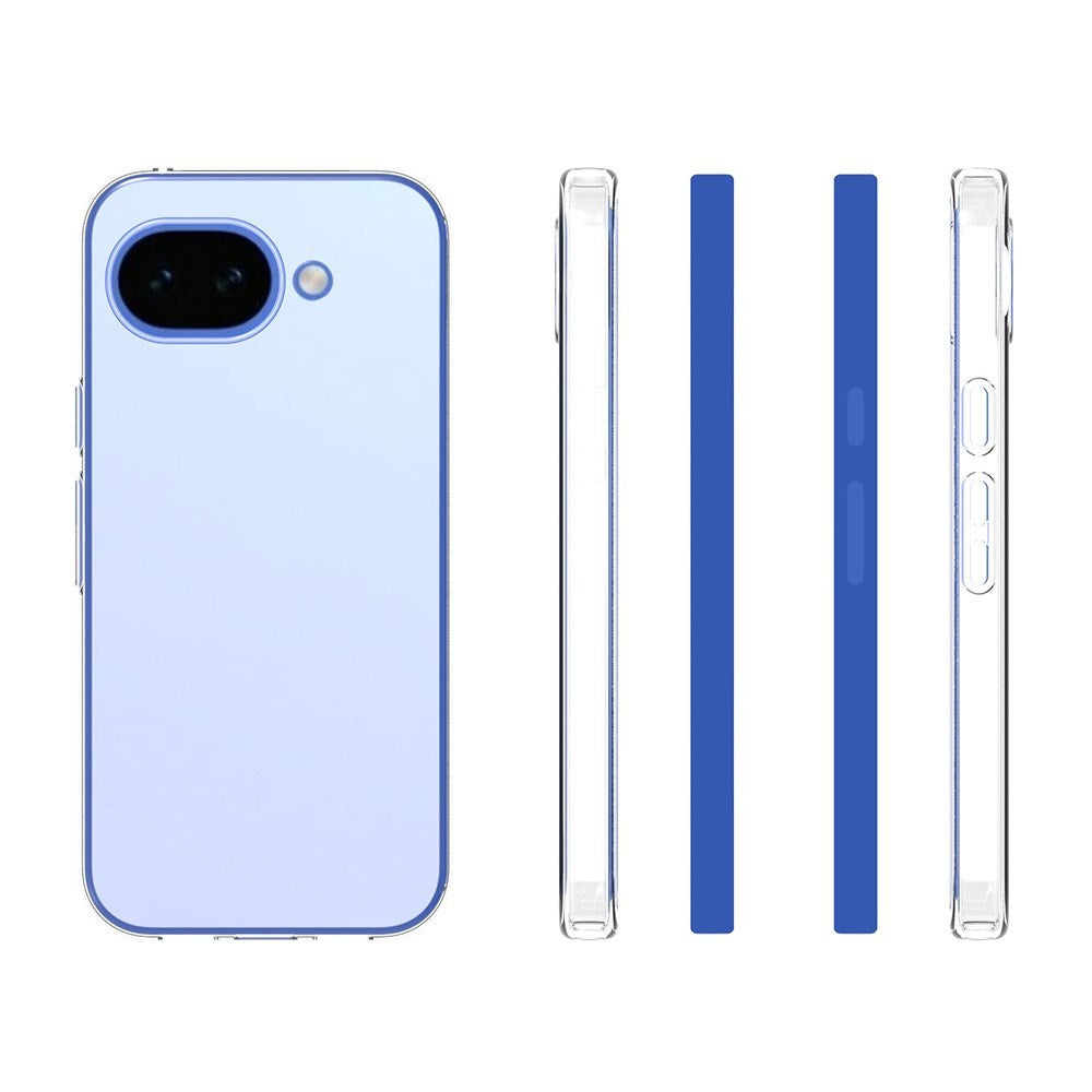 Google Pixel 10a EIDERWOOD Flexibelt Plast Skal - Genomskinlig