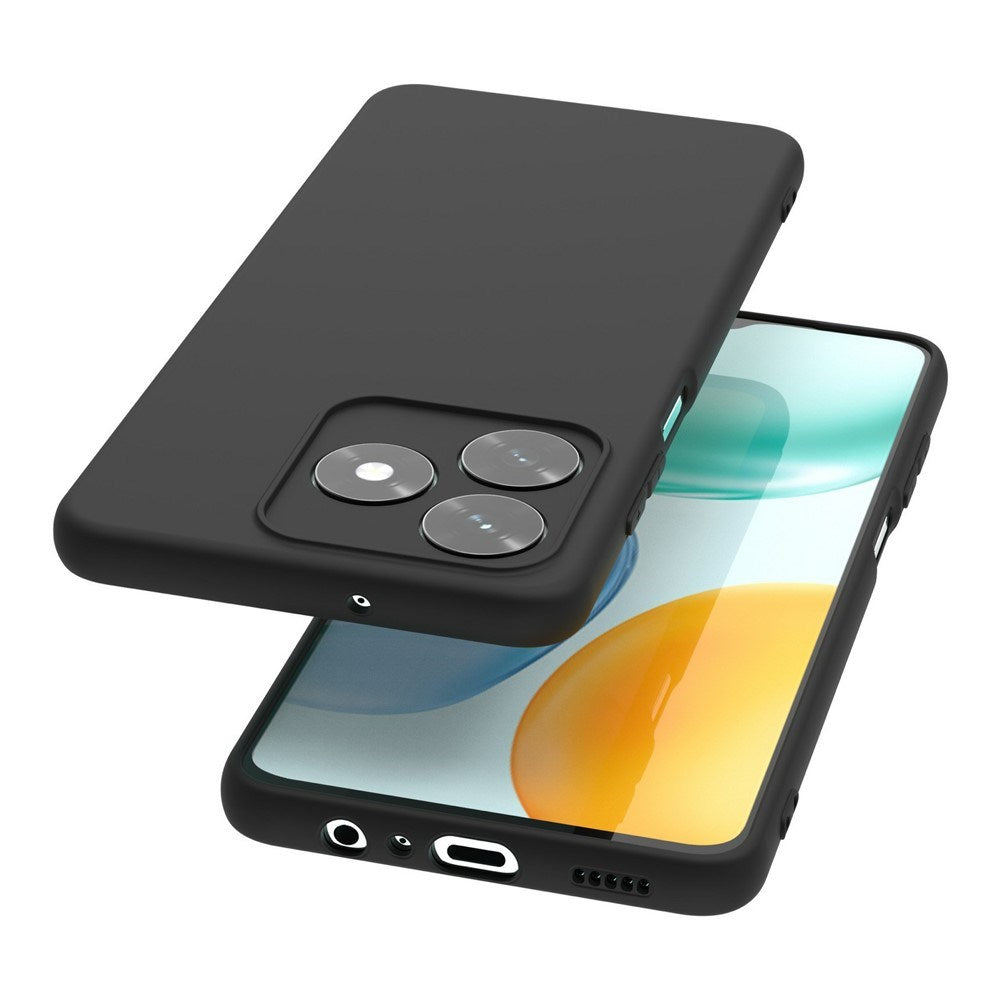 Honor X5c Plus EIDERWOOD Matt Flexibelt Plast Skal - Svart