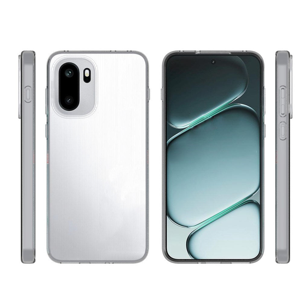 OnePlus 15R EIDERWOOD Flexibelt Plast Bak Skal - Genomskinlig