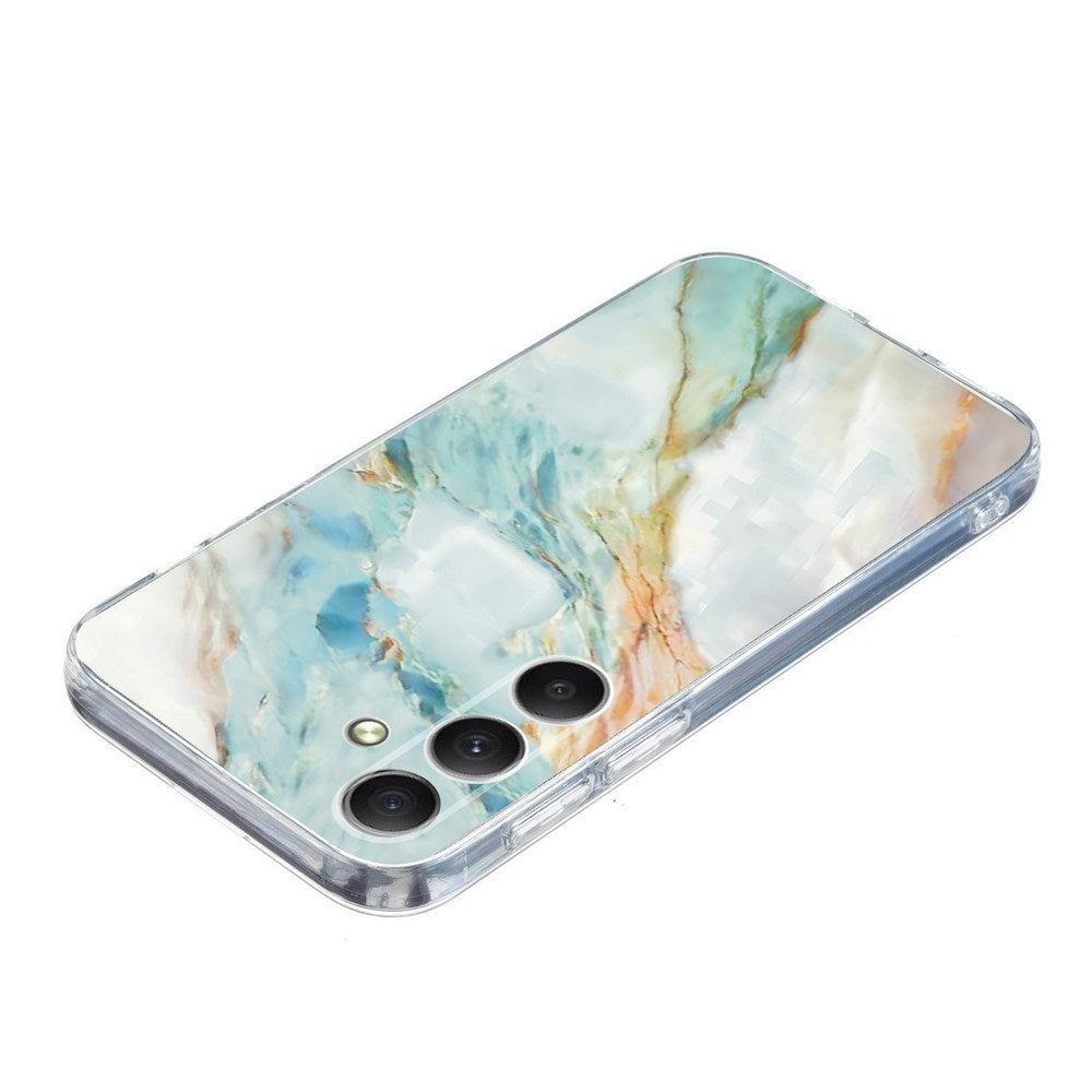 Samsung Galaxy A57 EIDERWOOD Flexibelt Plast Skal m. Mönster - Marmor