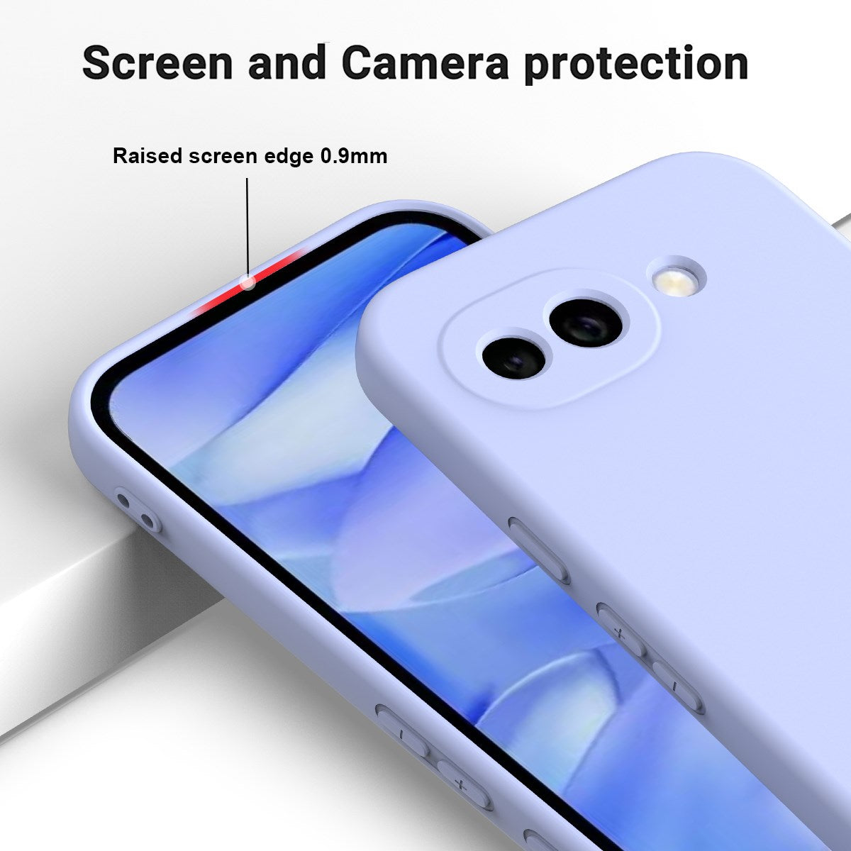 Google Pixel 10a EIDERWOOD Fodrat Silikon Skal m. Rem - Lila