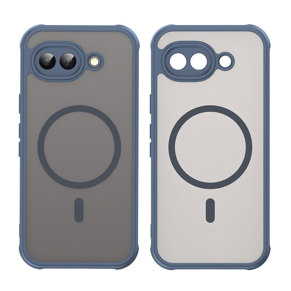 Google Pixel 10a EIDERWOOD Matt Hybrid Plast Skal - MagSafe Kompatibel - Blå