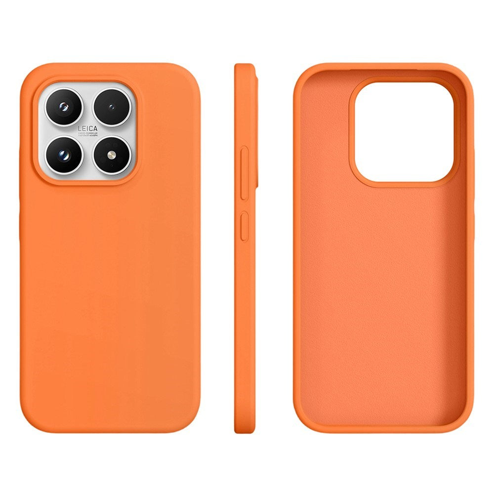 Xiaomi 17 EIDERWOOD 2-i-1 Silikon & Hårt Plast Skal - Orange