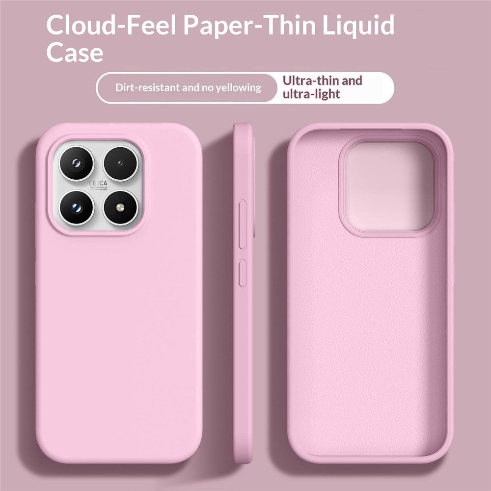 Xiaomi 17 EIDERWOOD 2-i-1 Silikon & Hårt Plast Skal - Rosa