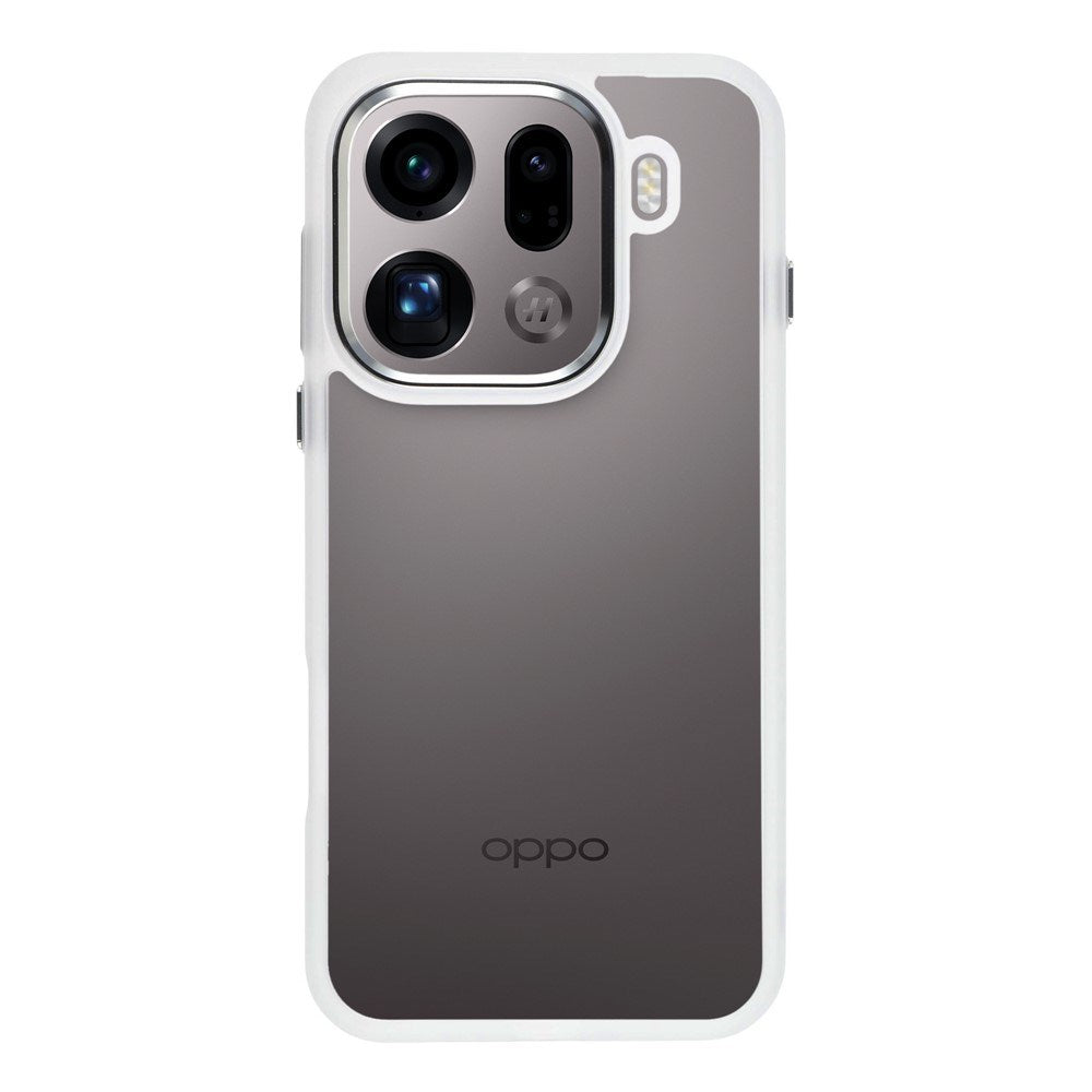 OPPO Find X9 Pro EIDERWOOD Hybrid Skal - Genomskinlig / Vit