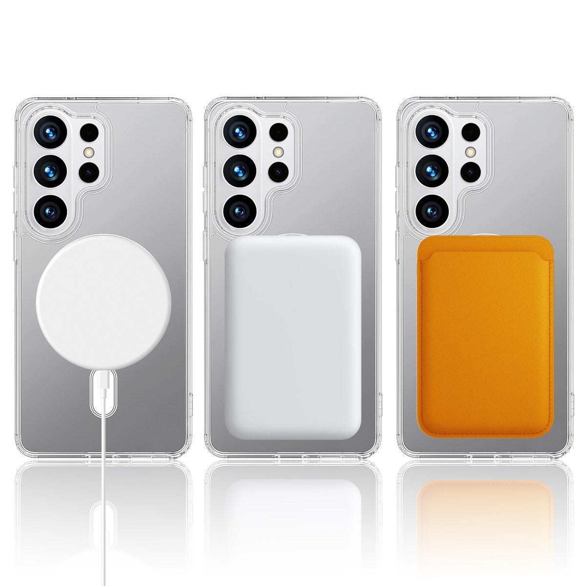 Samsung Galaxy S26 Ultra EIDERWOOD Hybrid Plast Skal - MagSafe Kompatibel - Genomskinlig