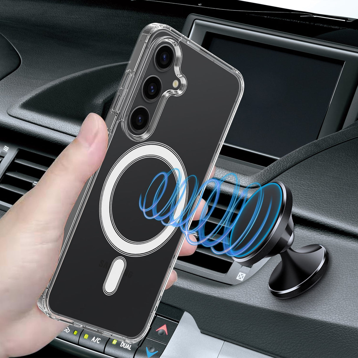 Samsung Galaxy S26+ (Plus) EIDERWOOD Flexibelt Plast Skal – MagSafe Kompatibel – Genomskinlig