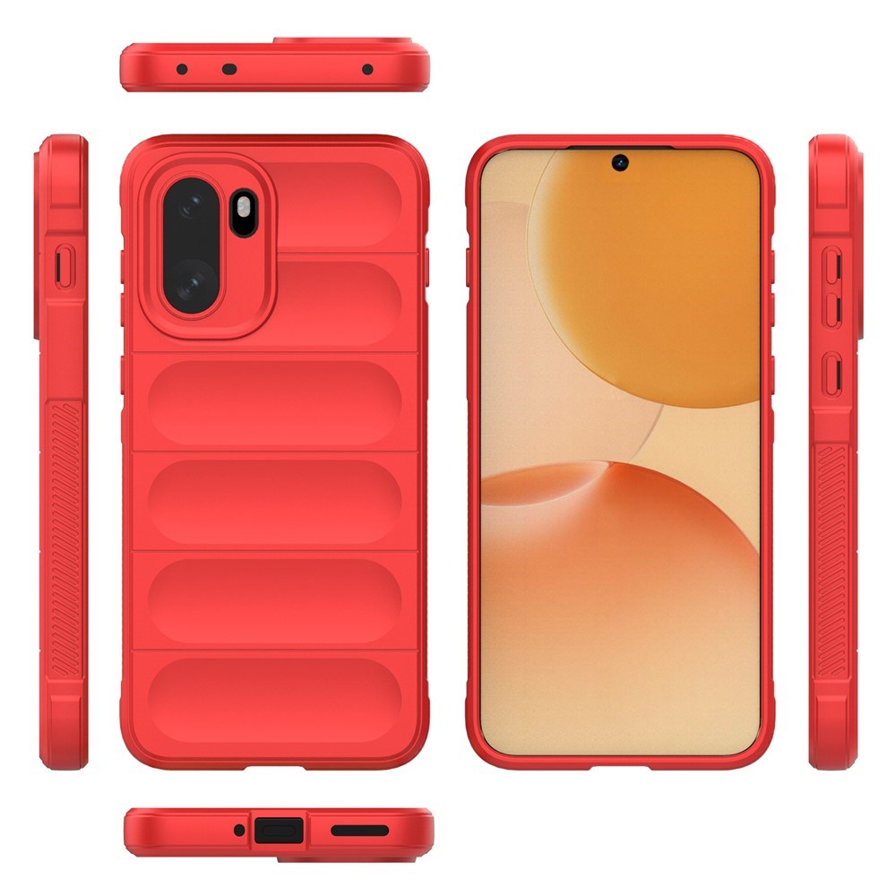 EIDERWOOD OnePlus 15R Flexibelt Plast Skal - Röd