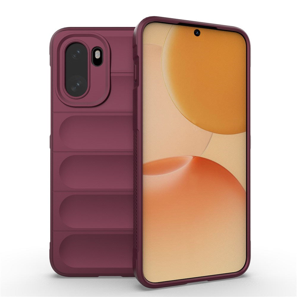 EIDERWOOD OnePlus 15R Flexibelt Plast Skal - Mörkröd