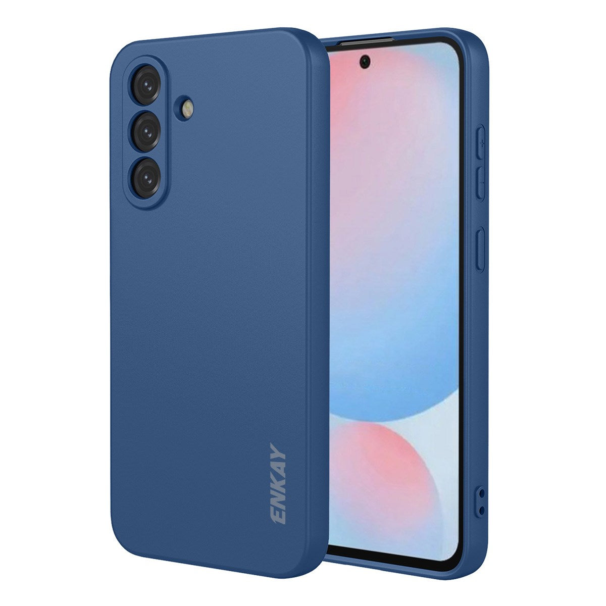 Samsung Galaxy A57 ENKAY Silikon Skal - Blå
