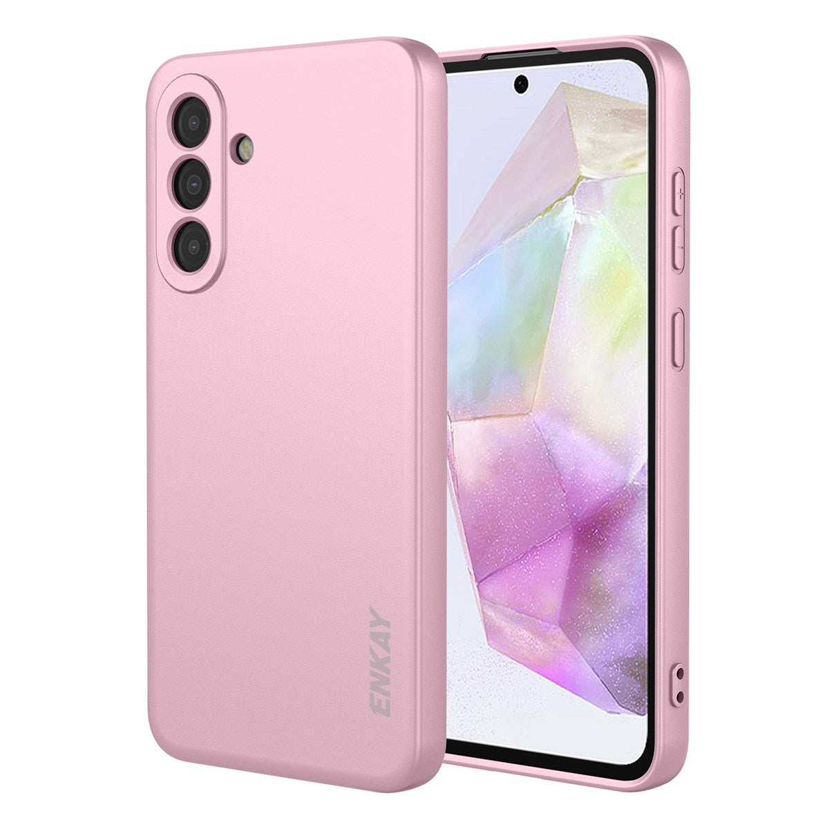 Samsung Galaxy A37 ENKAY Silikon Skal - Rosa