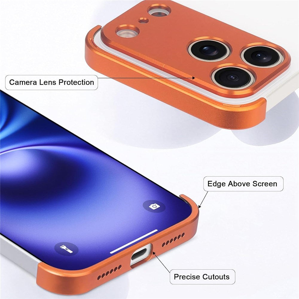 iPhone 17 Pro Max Tvådelat Bumper Skal m. Kameraskydd - Orange