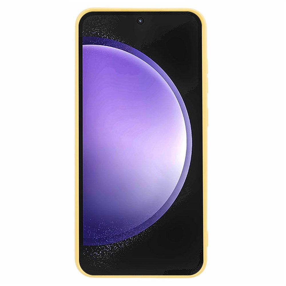 Samsung Galaxy A37 EIDERWOOD Fodrat Flexibelt Plast Skal - Gul