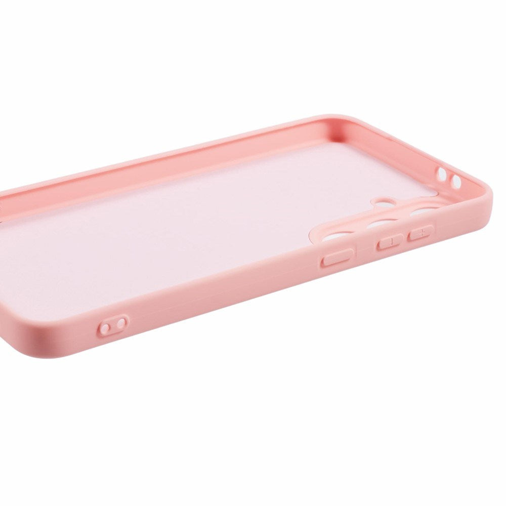 Samsung Galaxy A37 EIDERWOOD Fodrat Flexibelt Plast Skal - Rosa