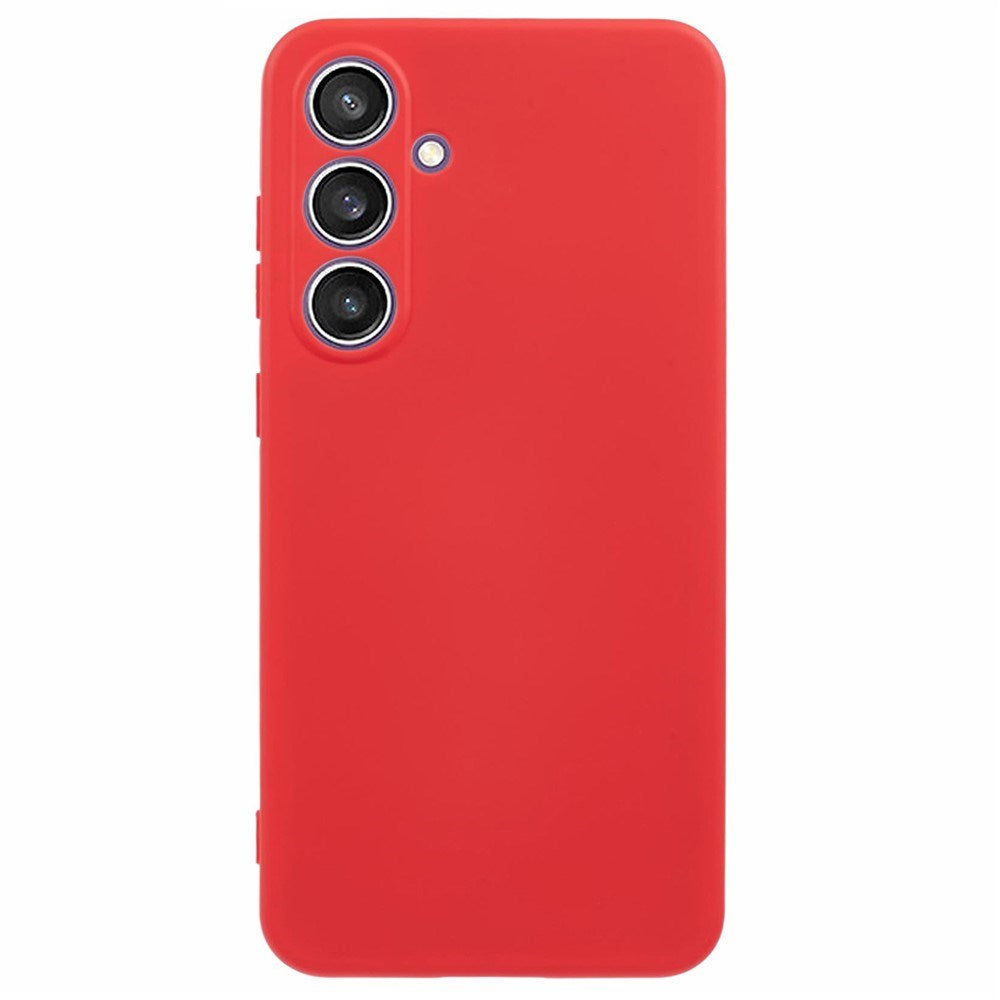 Samsung Galaxy A37 EIDERWOOD Fodrat Flexibelt Plast Skal - Röd
