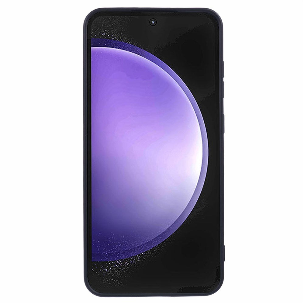 Samsung Galaxy A37 EIDERWOOD Fodrat Flexibelt Plast Skal - Svart