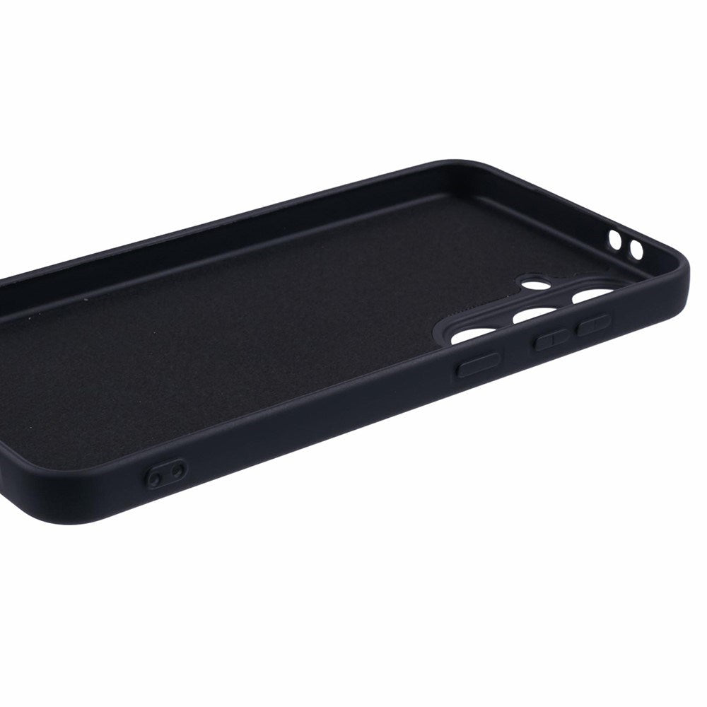 Samsung Galaxy A37 EIDERWOOD Fodrat Flexibelt Plast Skal - Svart