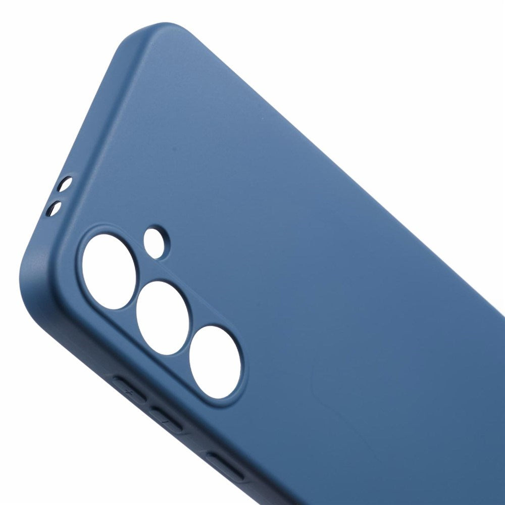 Samsung Galaxy A37 EIDERWOOD Fodrat Flexibelt Plast Skal - Mörkblå