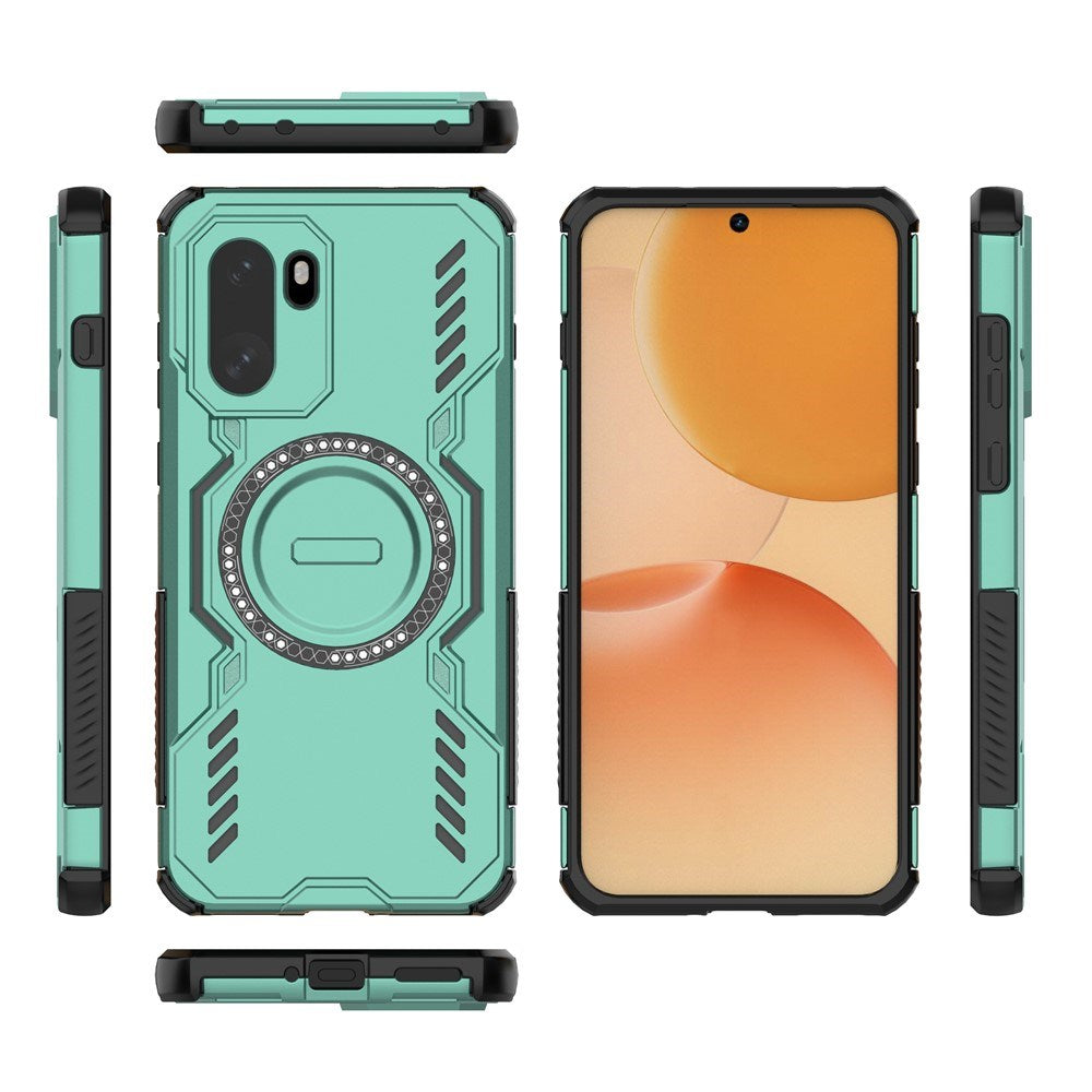 EIDERWOOD OnePlus 15R Hantverkar Skal m. Värmeavledning - MagSafe Kompatibel - Grön