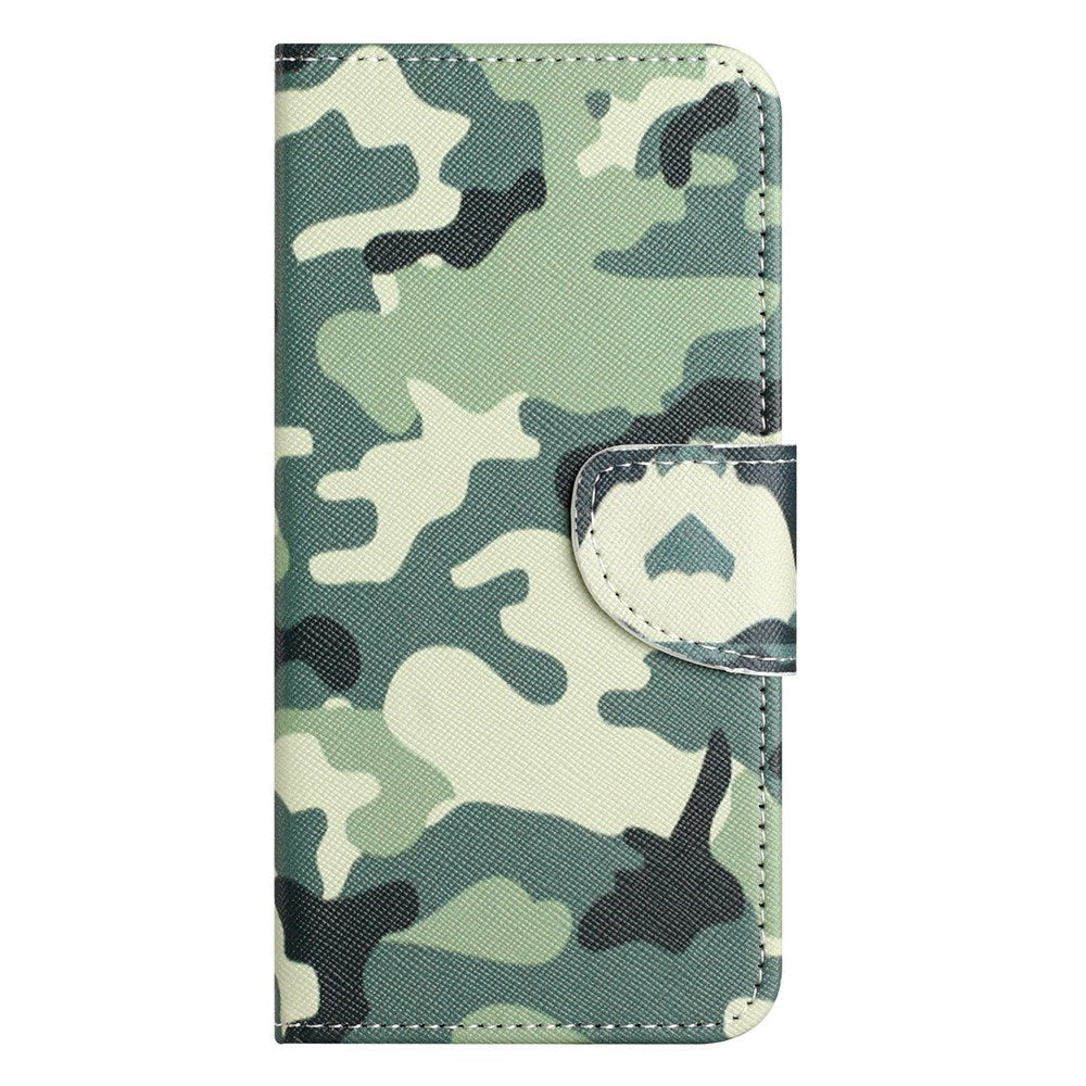 Samsung Galaxy S26 EIDERWOOD Konstläder Fodral m. Mönster - Camouflage