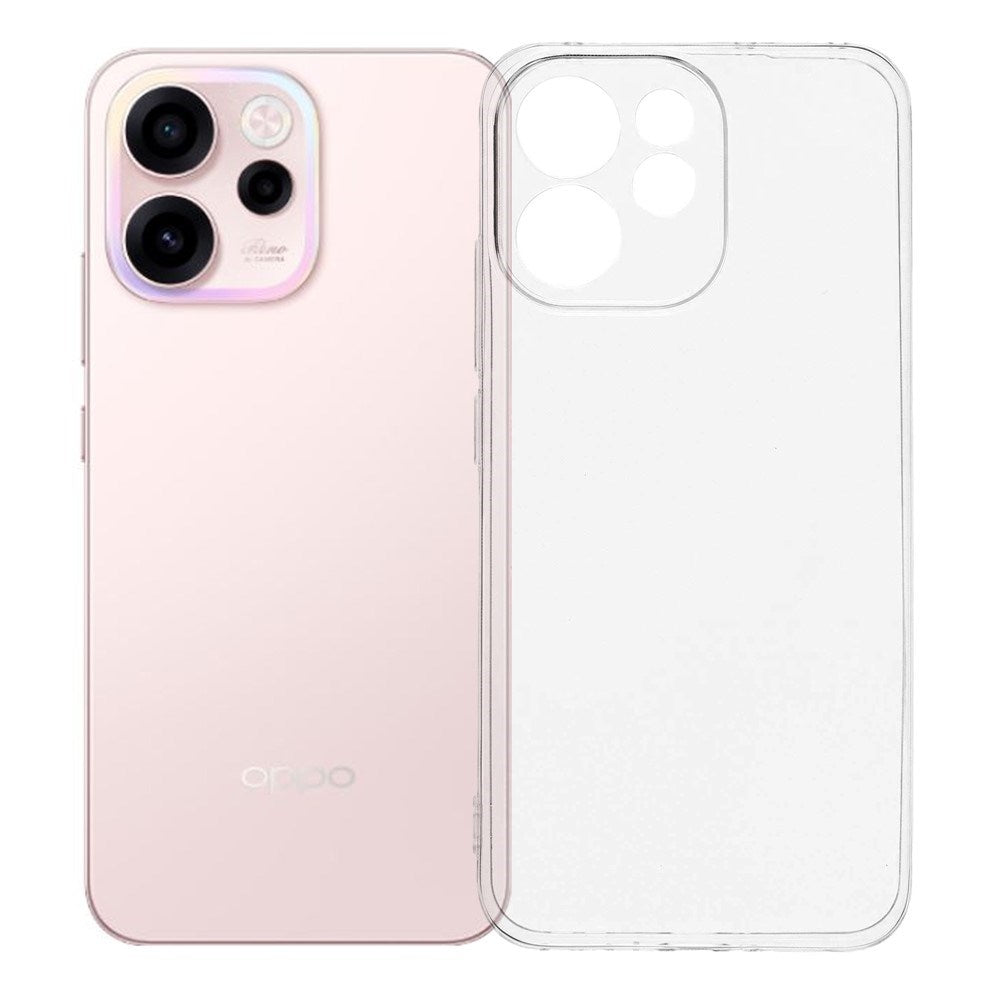 OPPO Reno15 F (5G) EIDERWOOD Flexibelt Plast Skal - Genomskinlig