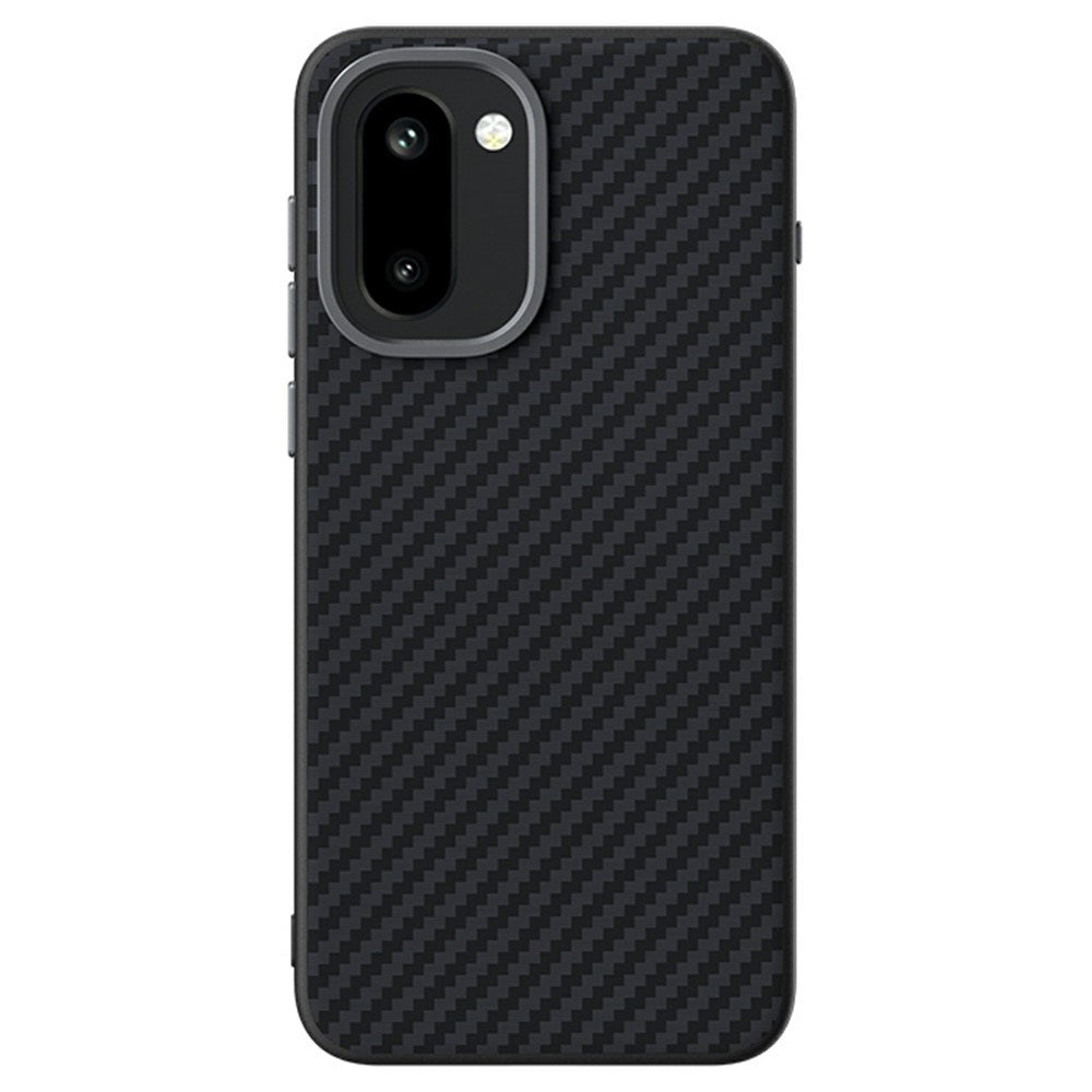 OnePlus 15R EIDERWOOD Magnetiskt Carbon Skal - MagSafe Kompatibel - Svart