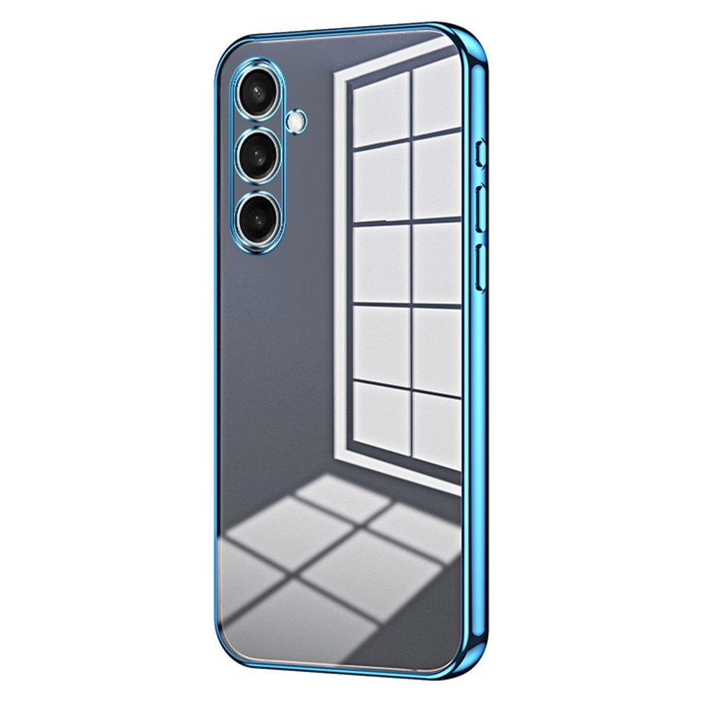 Samsung Galaxy A27 EIDERWOOD Flexibelt Plast Skal - Glansig Yta - Genomskinlig / Blå