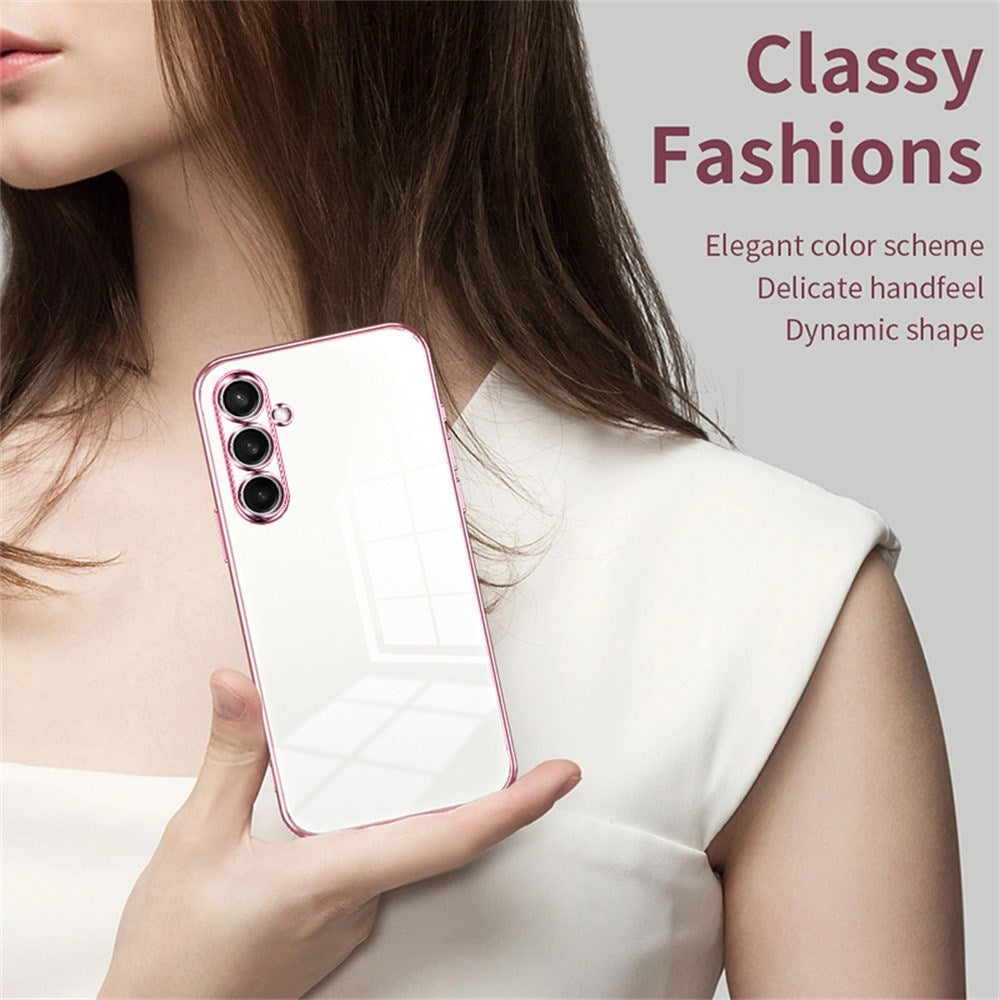 Samsung Galaxy A27 EIDERWOOD Flexibelt Plast Skal - Glansig Yta - Genomskinlig / Blå
