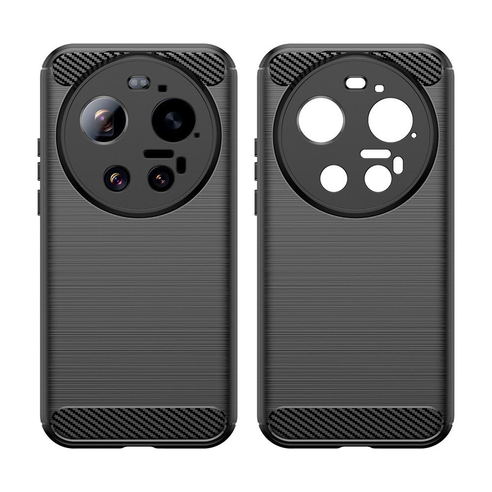 Xiaomi 17 Ultra EIDERWOOD Brushed Carbon Skal - Svart
