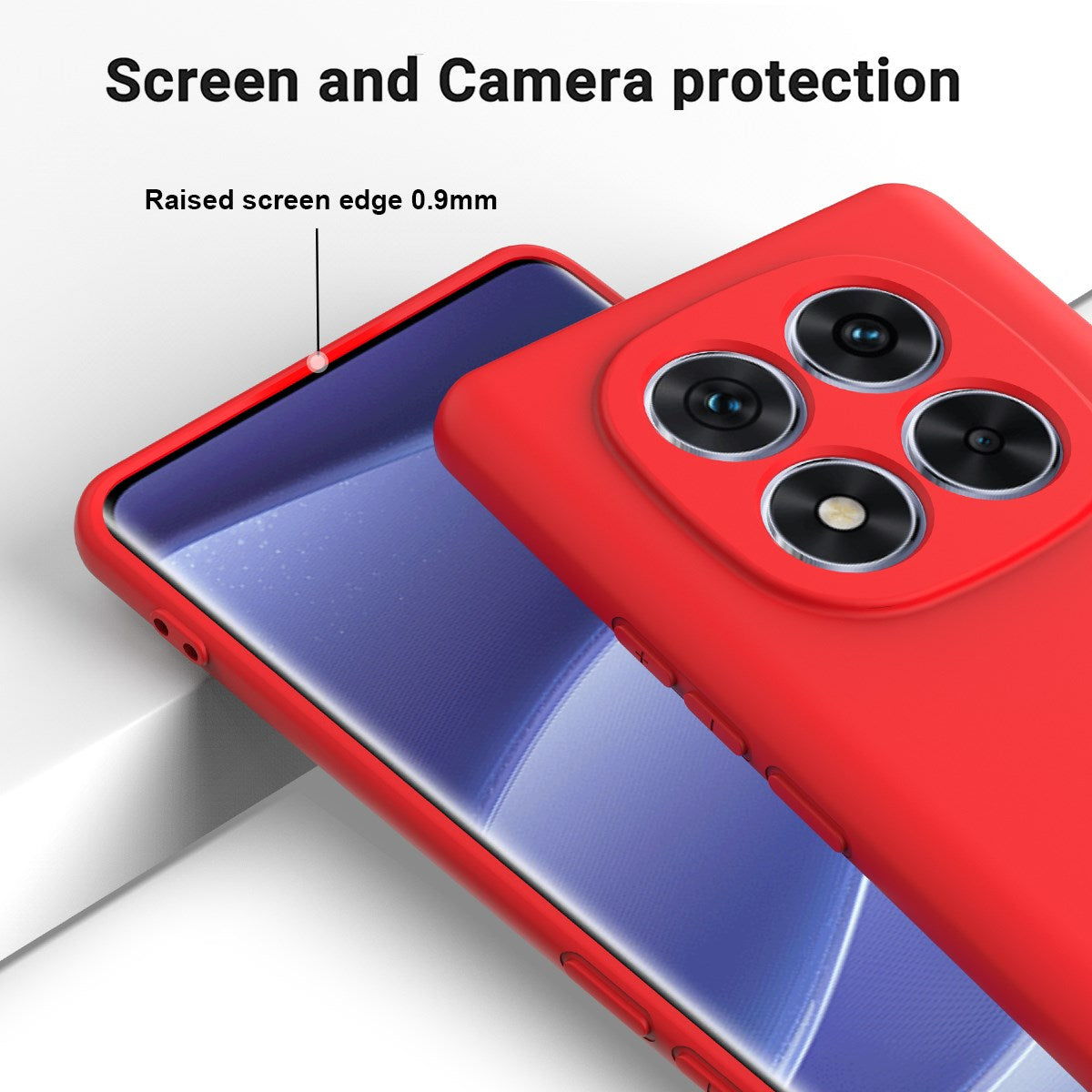 Xiaomi Redmi Note 15 Pro (5G) EIDERWOOD Silikon Skal m. Rem - Röd
