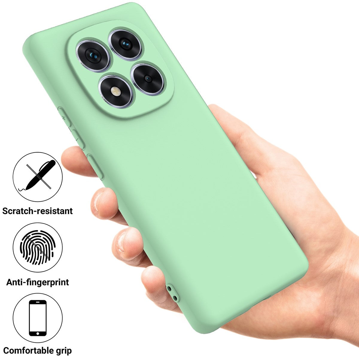 Xiaomi Redmi Note 15 Pro (5G) EIDERWOOD Silikon Skal m. Rem - Grön