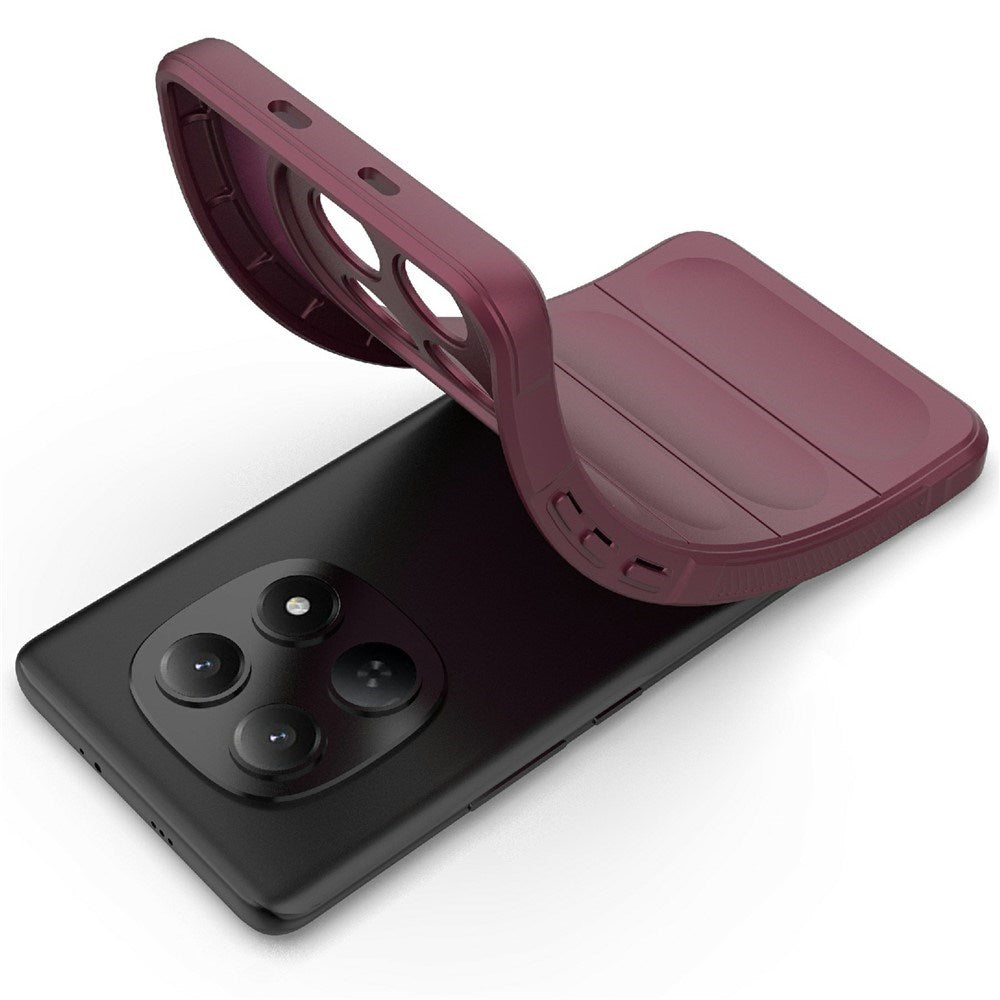 Xiaomi Redmi Note 15 (5G) EIDERWOOD Rugged Plast Skal – Mörkröd